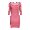 【送料無料】 ソーアリュール レディース ワンピース トップス Mini dresses Pink