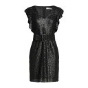 【送料無料】 カオス レディース ワンピース トップス Mini dresses Black