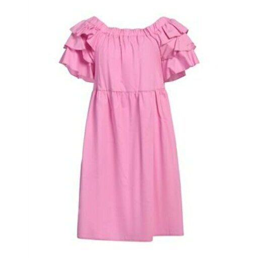 【送料無料】 ビーユー レディース ワンピース トップス Midi dresses Pink 【送料無料】 ビーユー レディース ワンピース トップス Midi dresses Pink