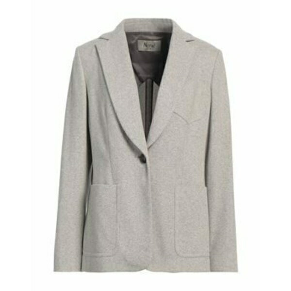 【送料無料】 ネン レディース ジャケット&ブルゾン アウター Blazers Grey