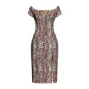 【送料無料】 エリザベスフランキ レディース ワンピース トップス Midi dresses Pink