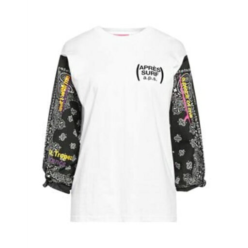 【送料無料】 アプレ サーフ レディース Tシャツ トップス T-shirts White 【送料無料】 アプレ サーフ レディース Tシャツ トップス T-shirts White