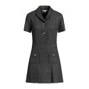 【送料無料】 マージュ レディース ワンピース トップス Mini dresses Grey