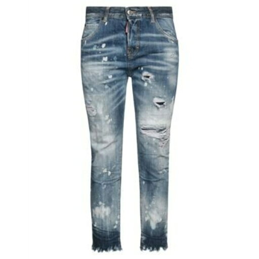 【送料無料】 ディースクエアード レディース デニムパンツ ボトムス Jeans Blue 【送料無料】 ディースクエアード レディース デニムパンツ ボトムス Jeans Blue