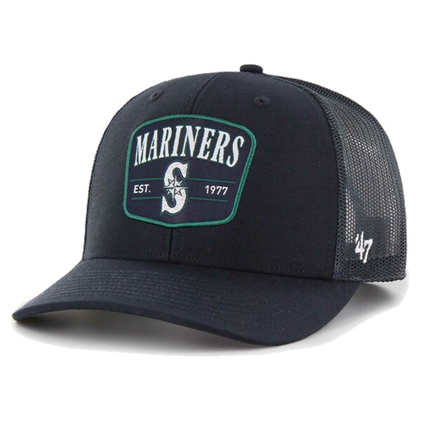 tH[eB[Zu Y Xq ANZT[ Seattle Mariners '47 Squad Trucker Adjustable Hat Navy