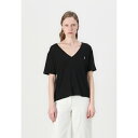 パトリツィア ペペ レディース Tシャツ トップス MAGLIA - Basic T-shirt - nero(4)