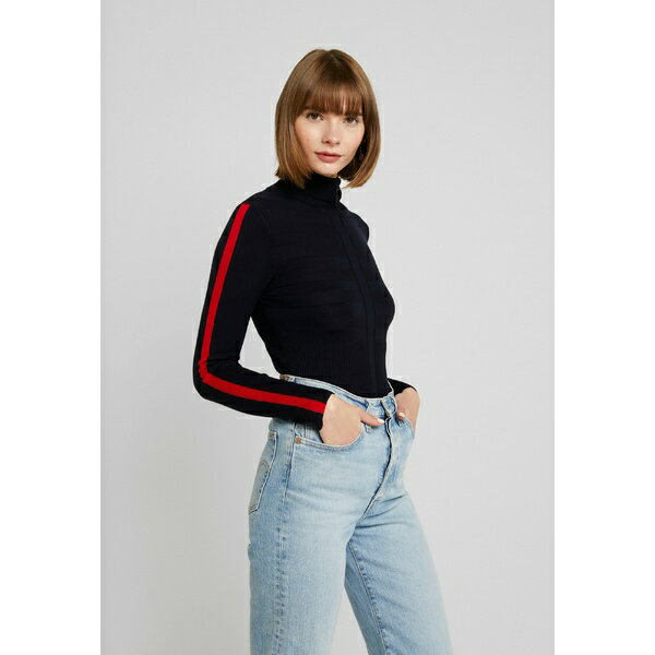 モーガンレーン レディース ニット&セーター アウター MENTOI - Jumper - marine/rouge