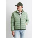 マルコポーロ メンズ サンダル シューズ STAND-UP COLLAR ZIP POCK ELASTIC BINDING SLEEVE BADGE - Winter jacket - luscious moss