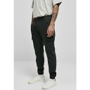 アーバン クラシックス メンズ サンダル シューズ KNITTED CARGO JOGGING PANTS - Cargo trousers - black