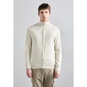 ジェイ リンドバーグ メンズ ニット&セーター アウター ALEXIS FULL ZIP CARDIGAN - Cardigan - moonbeam