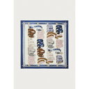 リュージョー レディース マフラー・ストール・スカーフ アクセサリー FOULARD MIX OF BELTS - Foulard - sodalite blue(4)