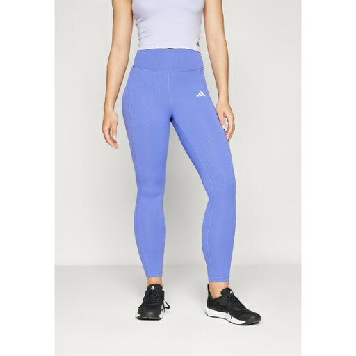 アディダス レディース カジュアルパンツ ボトムス OPTIME 7/8 LEGGINGS - Leggings - semi blue アディダス レディース カジュアルパンツ ボトムス OPTIME 7/8 LEGGINGS - Leggings - semi blue