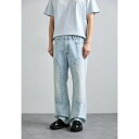ミスビヘイブ メンズ デニムパンツ ボトムス MONOGRAM CARPENTER - Relaxed fit jeans - pale blue(4)
