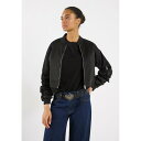 イーブン アンド オド レディース ジャケット&ブルゾン アウター Bomber Jacket - black(4)
