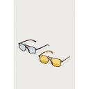 ピア ワン メンズ サングラス・アイウェア アクセサリー UNISEX 2 PACK - Sunglasses - tortoise(4)