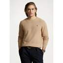 ラルフローレン メンズ ニット&セーター アウター TEXTURED COTTON CREWNECK SWEATER - Jumper - camel mela...