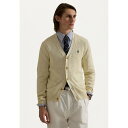 ラルフローレン メンズ ニット&セーター アウター COTTON V-NECK CARDIGAN - Cardigan - andover cream