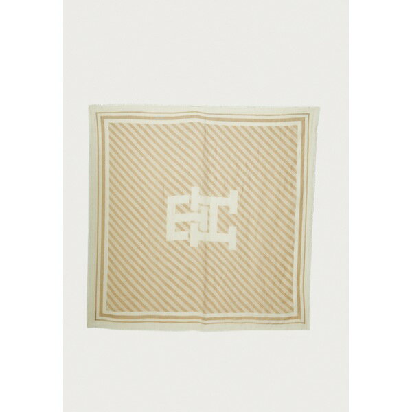 トミー ヒルフィガー レディース マフラー・ストール・スカーフ アクセサリー PREMIUM BEACH SQUARE - Foulard - sandalwood