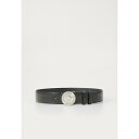 ヴェルサーチ メンズ ベルト アクセサリー REVERSIBLE BELT - Belt - black