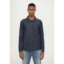 クローズド メンズ サンダル シューズ GARAGE SHIRT - Denim jacket - dark blue