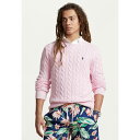 ラルフローレン メンズ ニット&セーター アウター CABLE KNIT COTTON SWEATER - Jumper - carmel pink