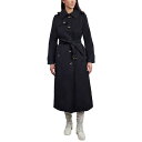 ロンドンフォグ トレンチコート レディース ロンドンフォグ レディース ジャケット＆ブルゾン アウター Women's Single-Breasted Hooded Maxi Trench Coat Black