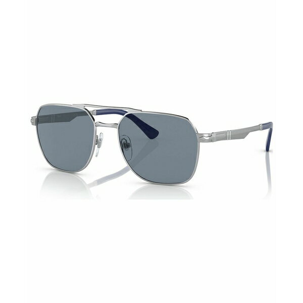 ڥ륽 ǥ 󥰥饹 ꡼ Unisex Sunglasses, 0PO1004S5185655W Silver-Tone