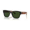 t[ Y TOXEACEFA ANZT[ Men's Sunglasses, RL820555-X Black