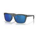 コスタデルマール メンズ サングラス・アイウェア アクセサリー Men's Polarized Sunglasses, Mainsail Gray Crystal 1