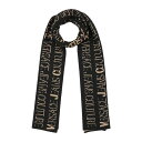 ベルサーチ マフラー（レディース） 【送料無料】 ベルサーチ レディース マフラー・ストール・スカーフ アクセサリー Scarves Black