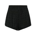 【送料無料】 ジバンシー レディース カジュアルパンツ ボトムス Shorts & Bermuda Shorts Black