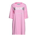 【送料無料】 モスキーノ レディース ワンピース トップス Mini dresses Pink