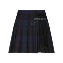 【送料無料】 リュージョー レディース スカート ボトムス Mini skirts Midnight blue 1