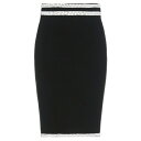 【送料無料】 モスキーノ レディース スカート ボトムス Midi skirts Black