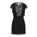 PATRIZIA PEPE パトリツィア ペペ ワンピース トップス レディース Short dresses Black