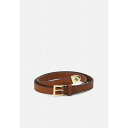 ラルフローレン ラルフローレン レディース ベルト アクセサリー BELT SKINNY - Belt - tan