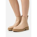 アンナ フィールド レディース ブーツ シューズ Platform ankle boots - beige