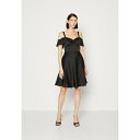 ゲス レディース ワンピース トップス FLARE DRESS - Cocktail dress / Party dress - jet black