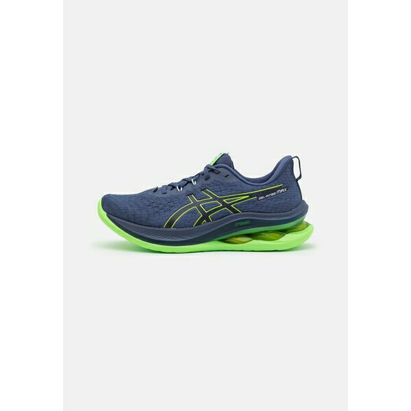 アシックス メンズ バスケットボール スポーツ KINSEI MAX - Neutral running shoes - thunder blue/electric lime