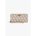 QX fB[X z ANZT[ LAUREL LARGE ZIP AROUND - Wallet - crema