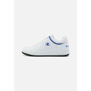 `sI Y oXPbg{[ X|[c REBOUND LOW - Basketball shoes - white/grey/blue