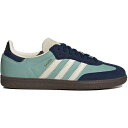 adidas アディダス レディース スニーカー 【adidas Samba OG Hazy Green Night Indigo (Women's)】 サイズ US_W_11 Hazy Green/Cream White/Night Indigo(4)
