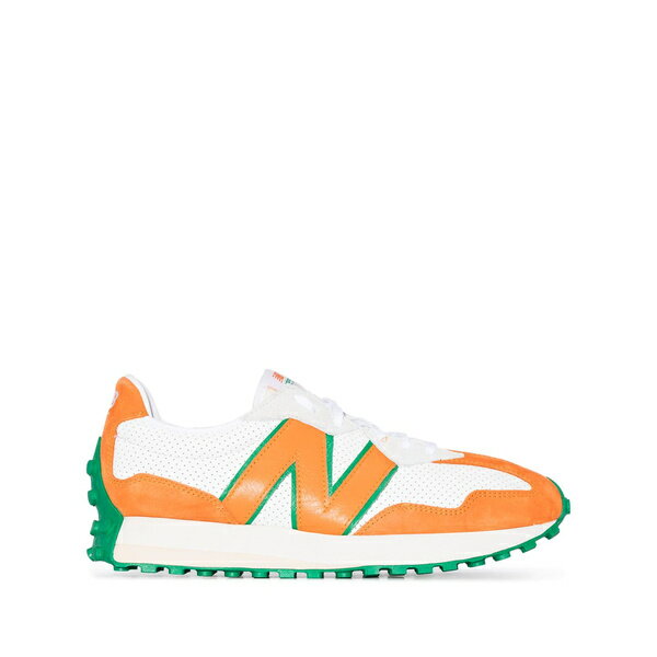 ニューバランス メンズ スニーカー シューズ New Balance x Casablanca Idealiste 327 スニーカー Orange