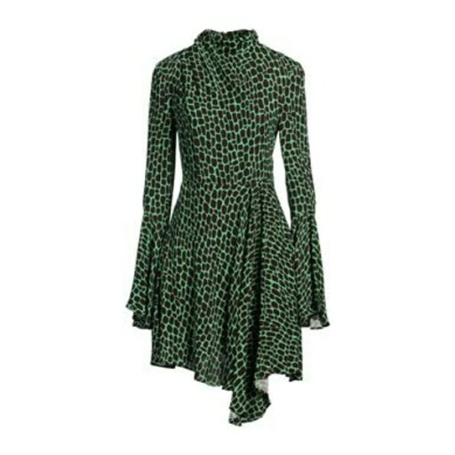 【送料無料】 エムエスジイエム レディース ワンピース トップス Mini dresses Green 【送料無料】 エムエスジイエム レディース ワンピース トップス Mini dresses Green