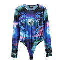 【送料無料】 ベルサーチ レディース Tシャツ トップス Bodysuits Blue(4)