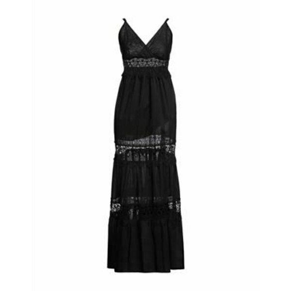 【送料無料】 カオス レディース ワンピース トップス Maxi dresses Black