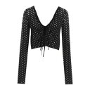 【送料無料】 ブルマリン レディース カーディガン アウター Cardigans Black