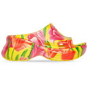 Balenciaga バレンシアガ レディース スニーカー 【Balenciaga x Crocs Pool Slide Sandals Tulip Print Multi (Women's)】 サイズ US_W_10 Tulip Print Multi