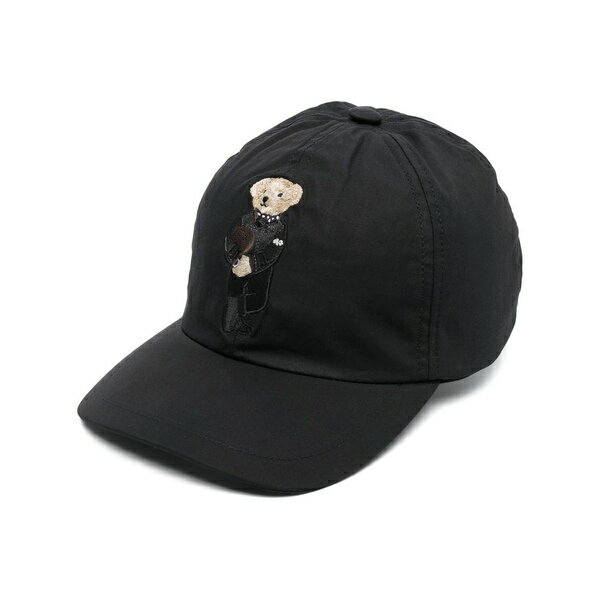 ラルフ・ローレン パープルレーベル メンズ 帽子 アクセサリー Polo Bear キャップ black