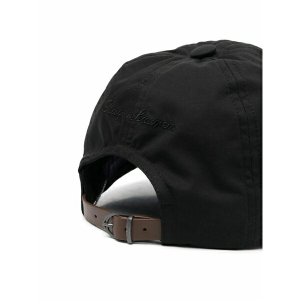 ラルフ・ローレン パープルレーベル メンズ 帽子 アクセサリー Polo Bear キャップ black